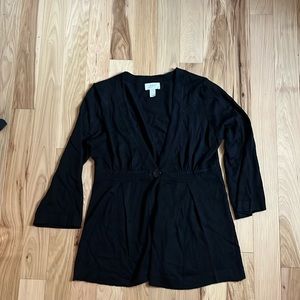 LOFT black cardigan